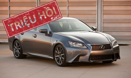 Triệu hồi Lexus GS và RC tại Việt Nam do nguy cơ rò rỉ nhiên liệu